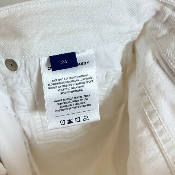 CITIZENS OF HUMANITY Brynn Wide Leg Organic Cotton Trouser Jeans in Tulip US 24 - Picture 11 of 16